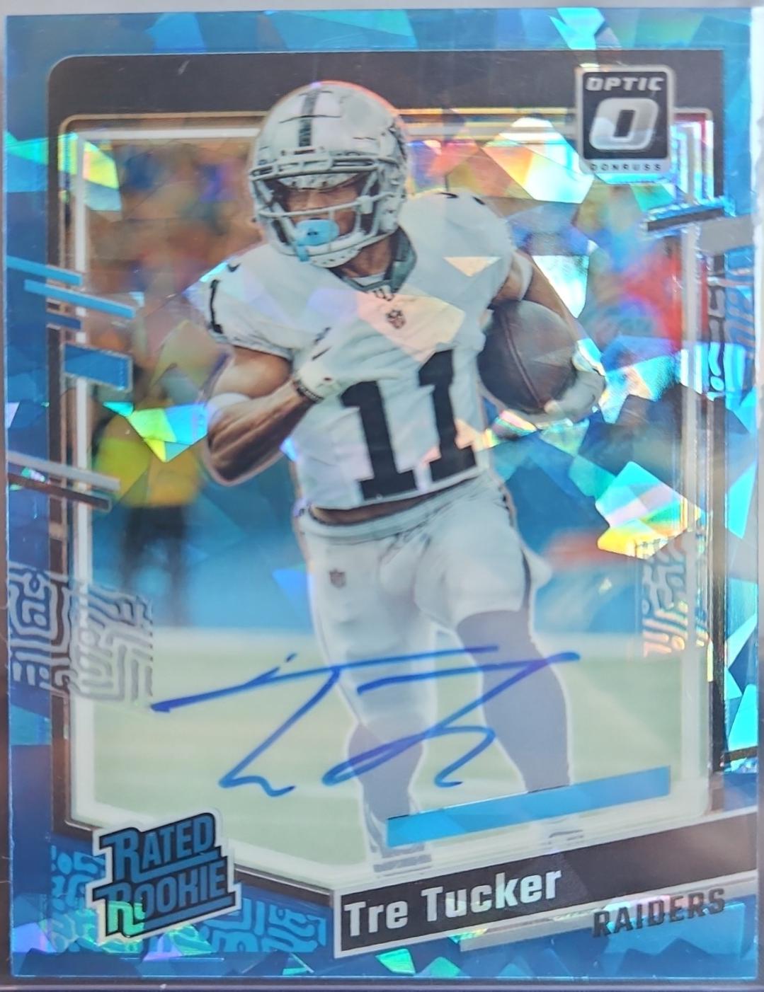 Tre Tucker [Ice RPS Autograph] #261