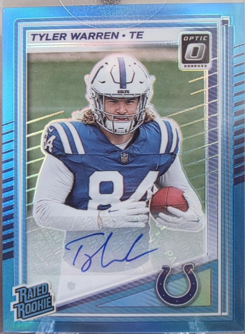 Tyler Warren [Neon Blue RPS Autograph] #234