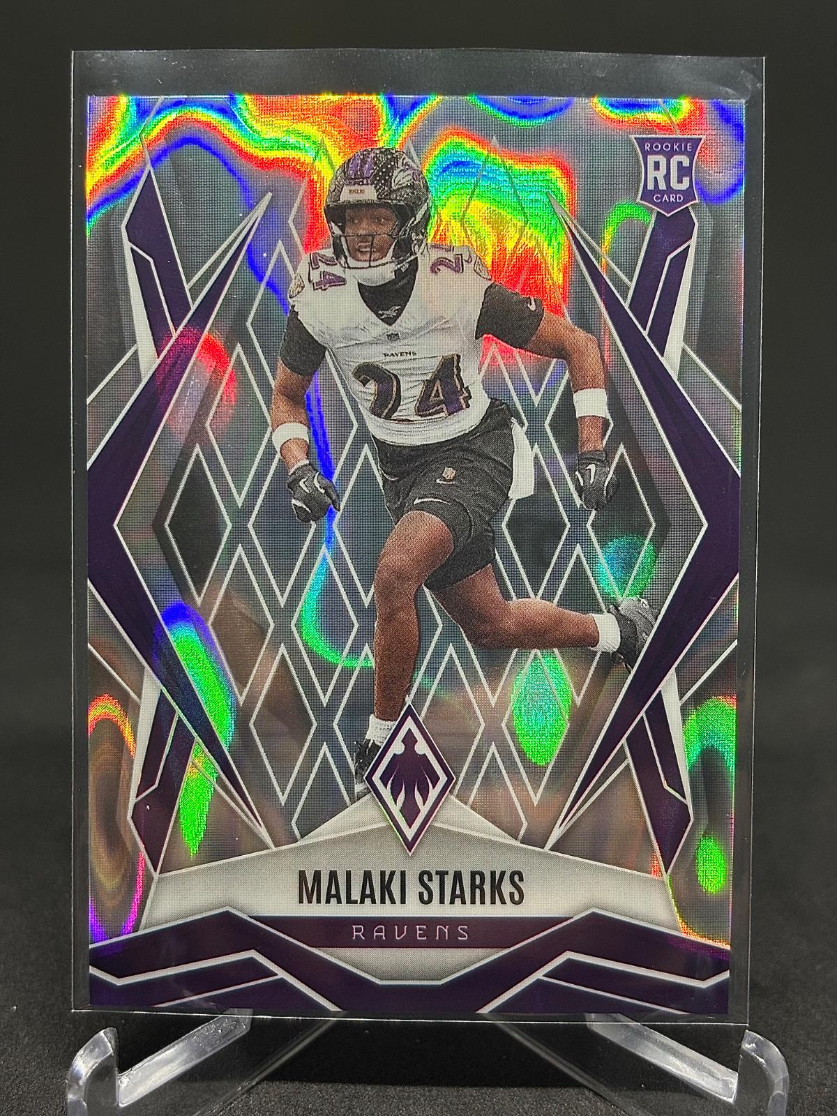 Malaki Starks [Silver Seismic] #195