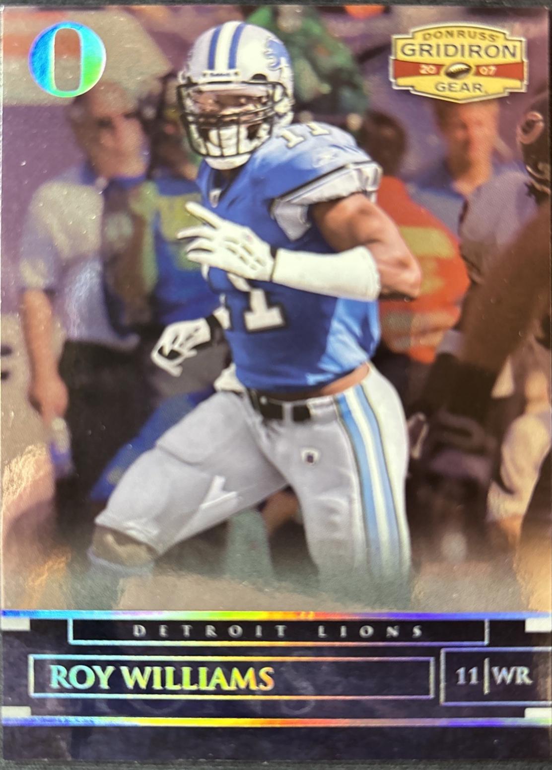 Roy Williams WR [Silver Holofoil O's] #18