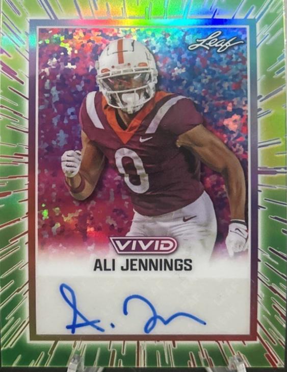 Ali Jennings [Prismatic Green] #BA-AJ2