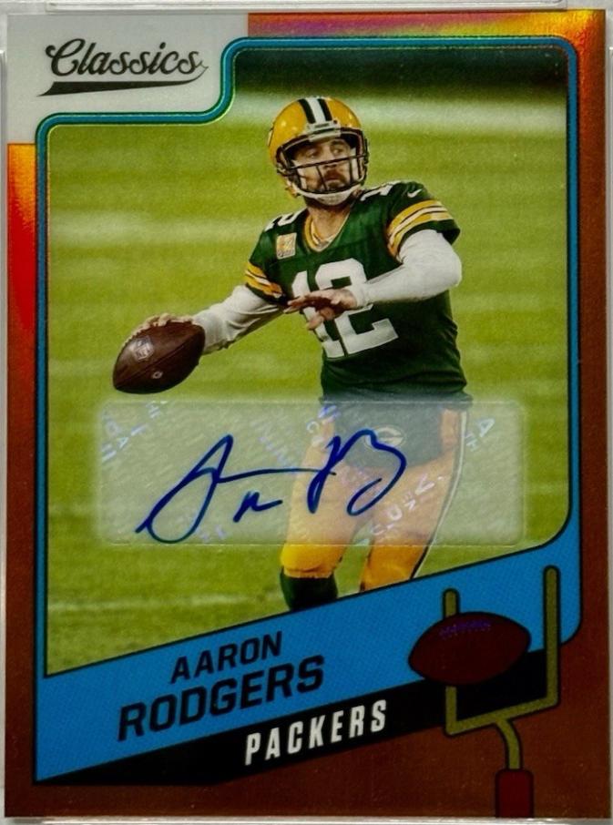 Aaron Rodgers [Premium Edition Significant Signature Orange] #38