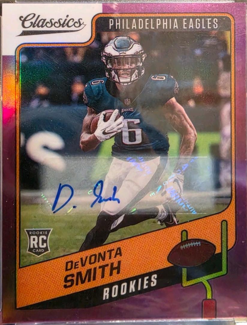 DeVonta Smith [Premium Edition Significant Signature Purple] #155