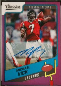 Michael Vick [Premium Edition Significant Signature Purple] #118