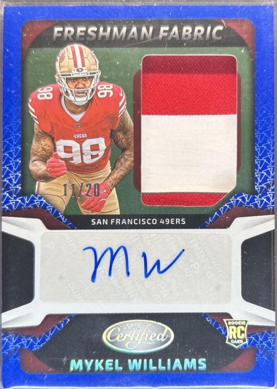 Mykel Williams [Blue Etch] #FBC-MWS