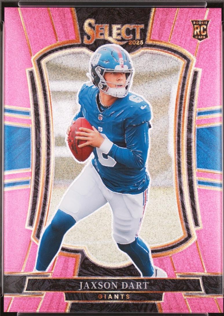 Jaxson Dart [Pink Glitter Prizm] #193
