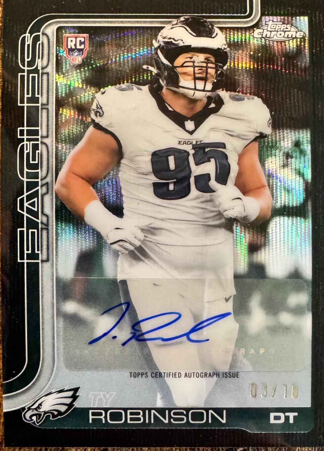 Ty Robinson [Black Wave Refractor] #RRA-TYR