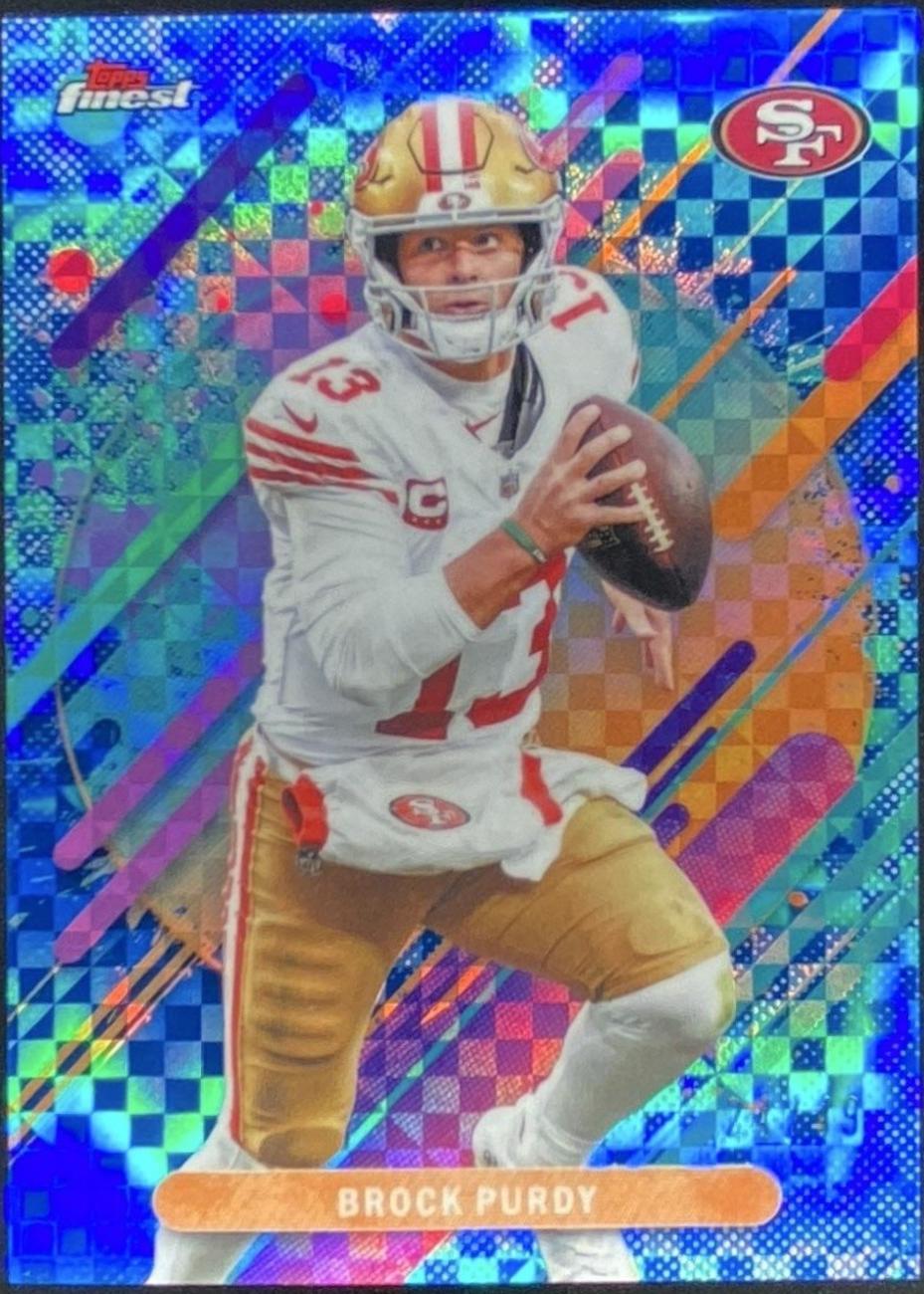 Brock Purdy [Blue X-Fractor] #247
