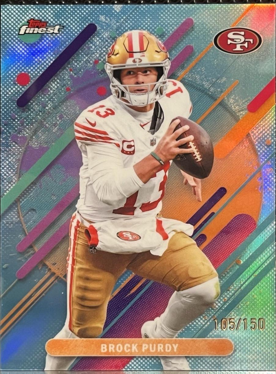Brock Purdy [Sky Blue Refractor] #247