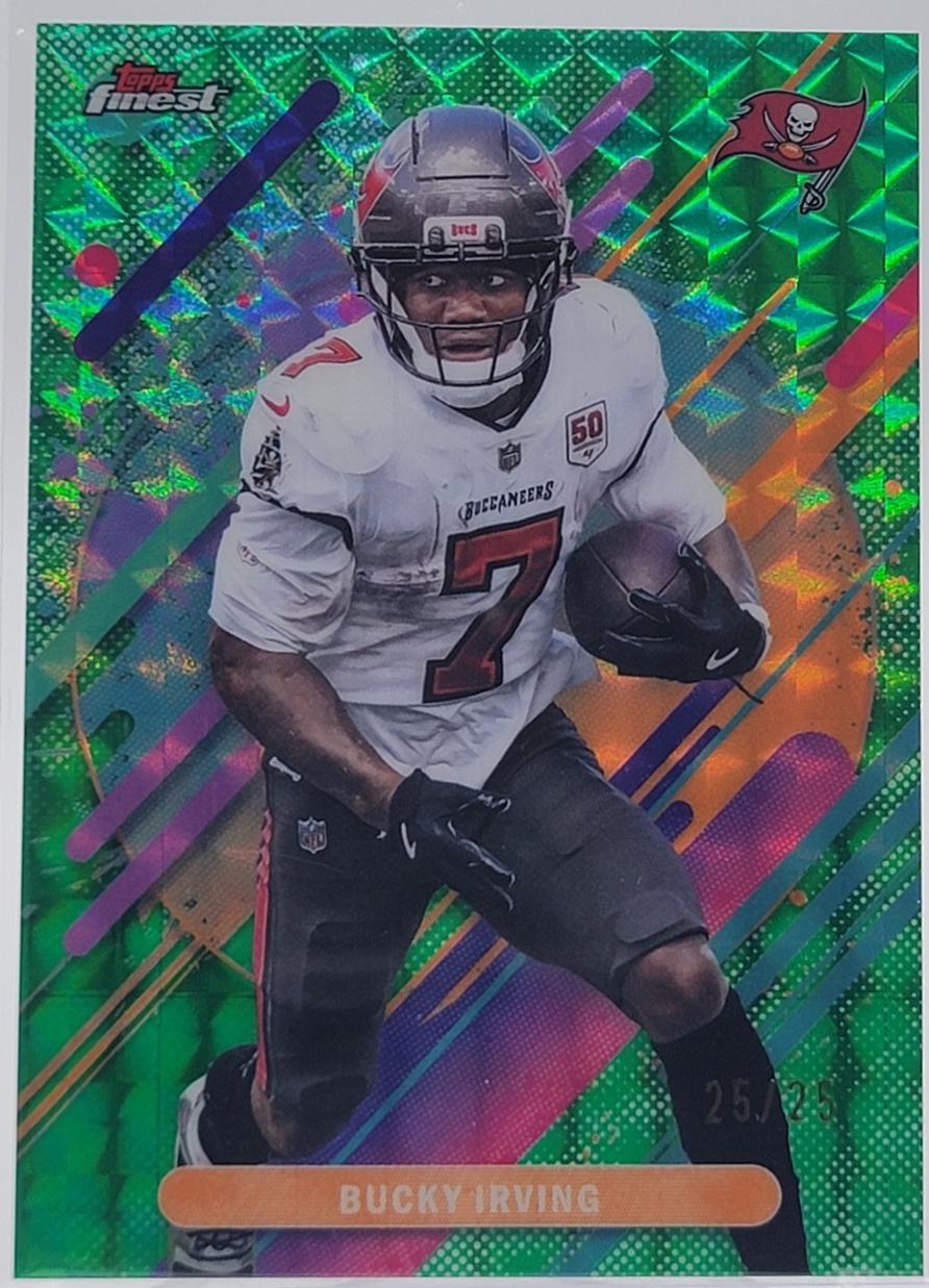 Bucky Irving [Green Geometric] #259