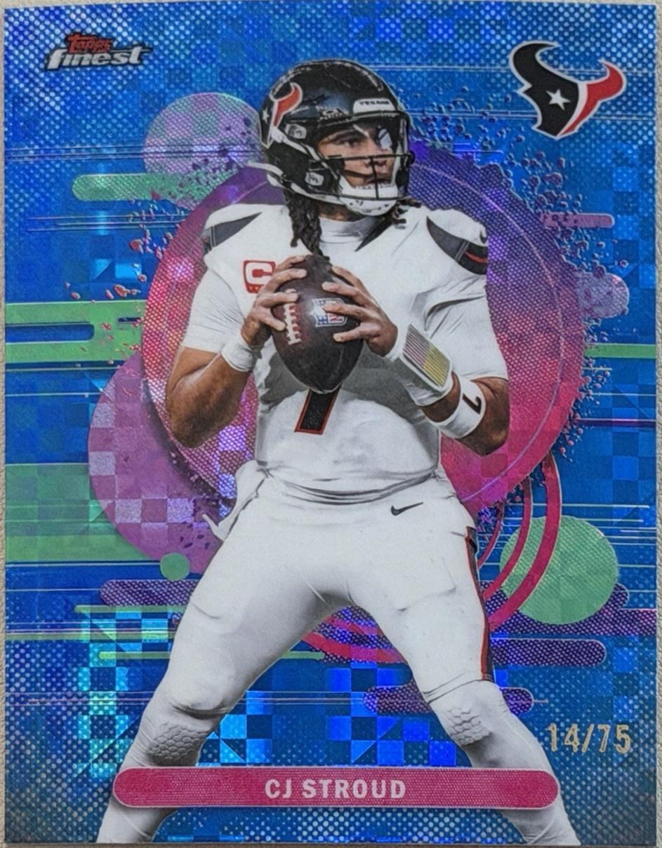 CJ Stroud [Blue Geometric] #133