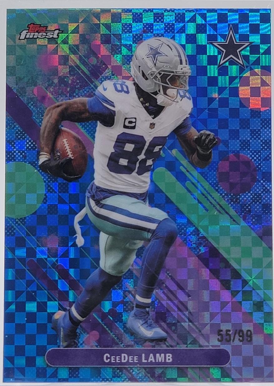 CeeDee Lamb [Blue X-Fractor] #87