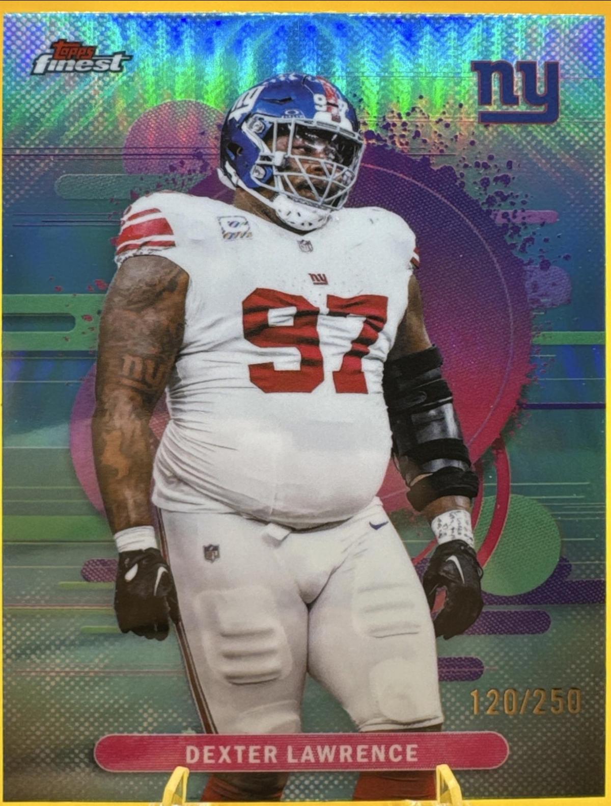 Dexter Lawrence [Sky Blue Refractor] #191