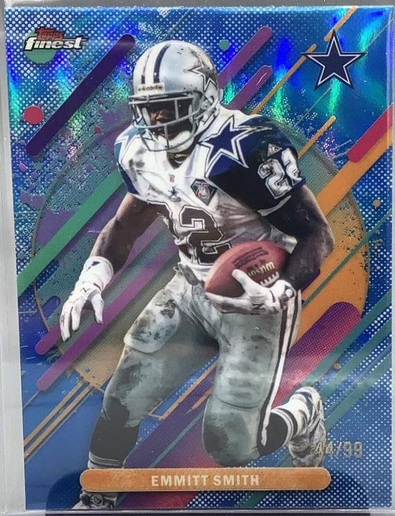 Emmitt Smith [Blue Refractor] #295