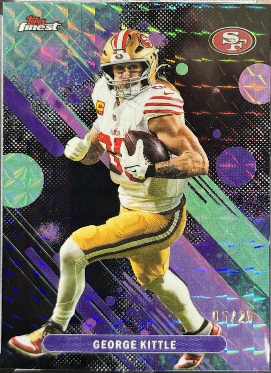George Kittle [Black Geometric] #96