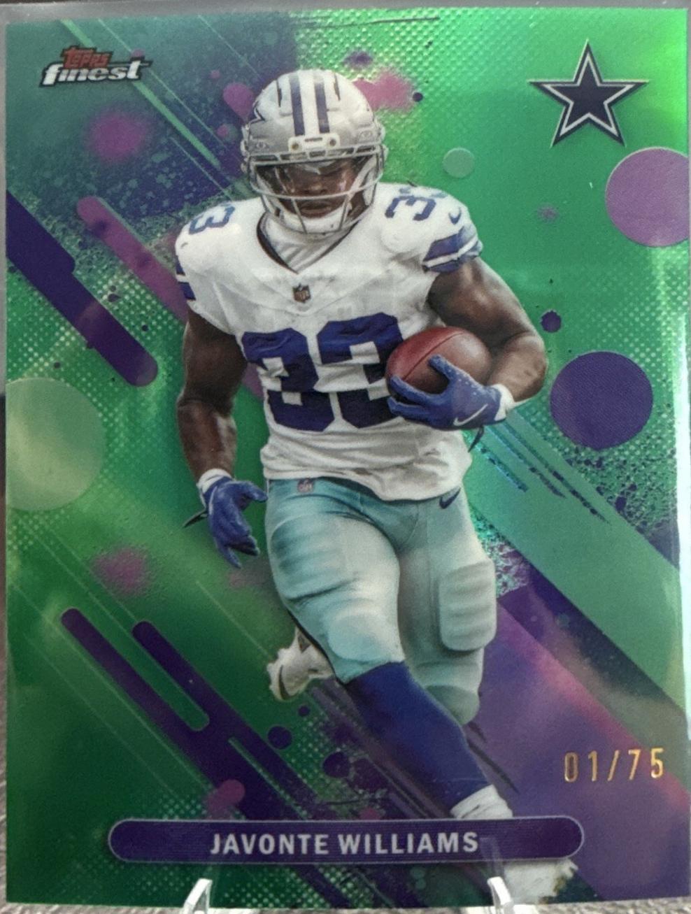 Javonte Williams [Green Geometric] #74