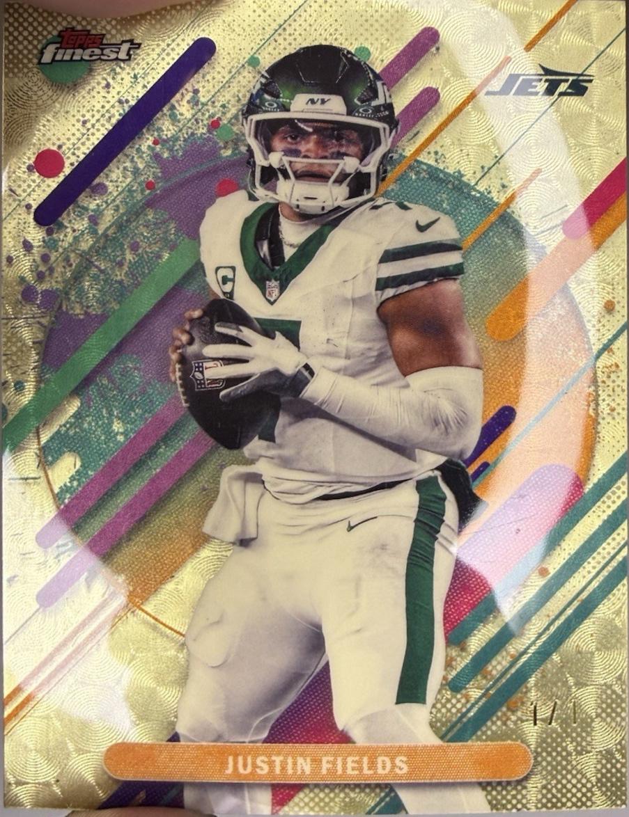 Justin Fields [Superfractor] #244