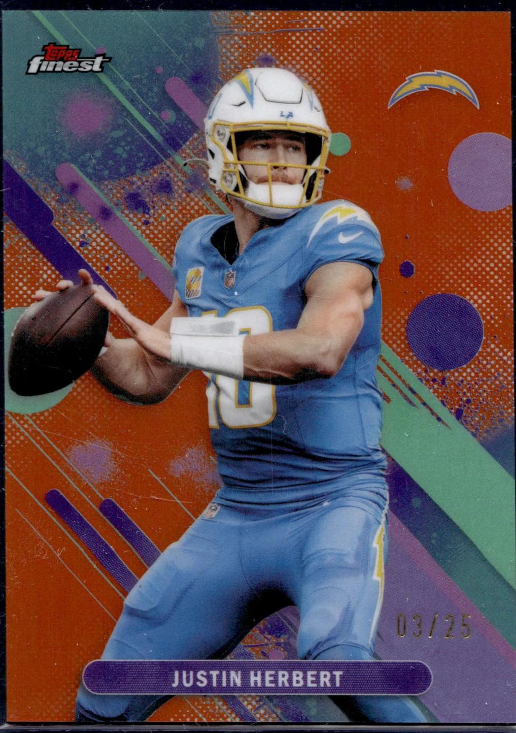 Justin Herbert [Orange Refractor] #59