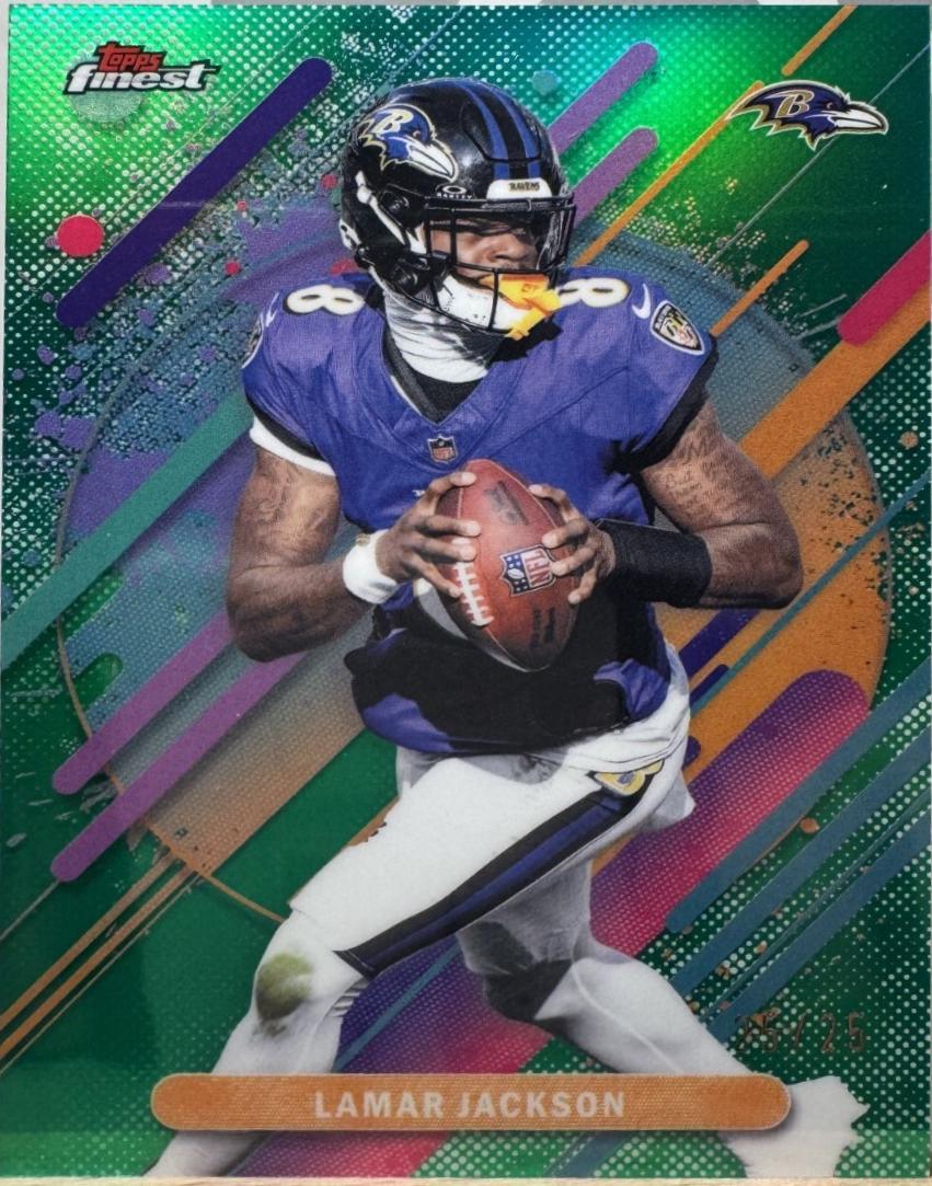 Lamar Jackson [Green Geometric] #225