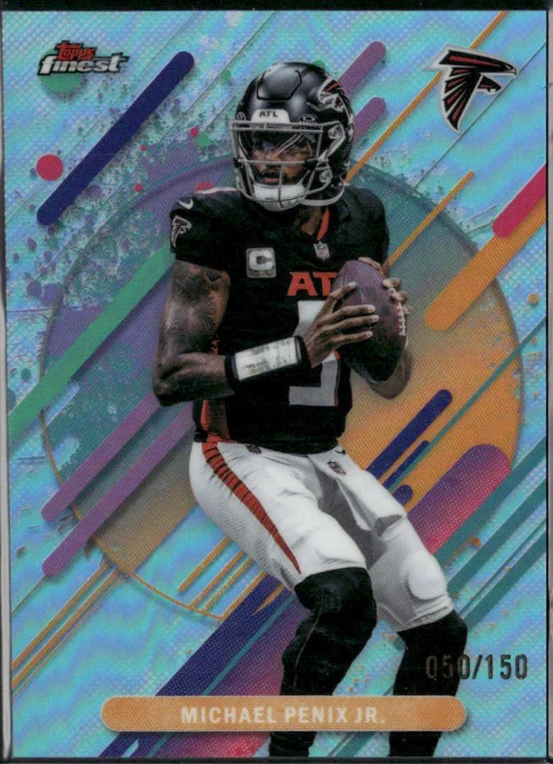 Michael Penix Jr. [Sky Blue Refractor] #224