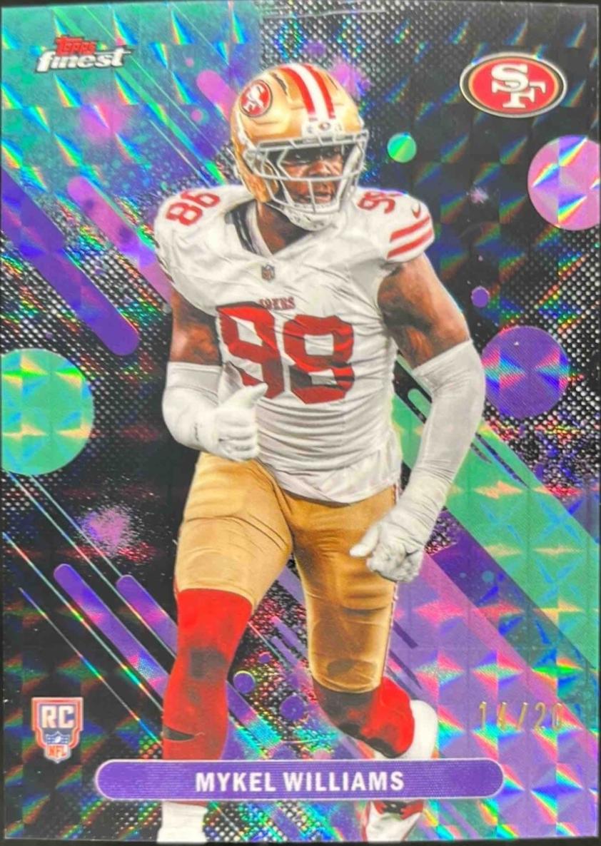 Mykel Williams [Black Refractor] #38