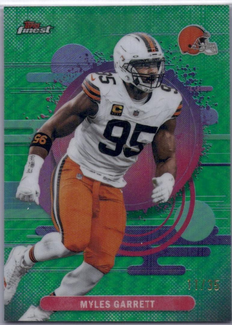 Myles Garrett [Green Geometric] #185