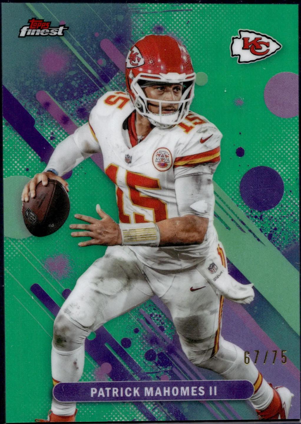 Patrick Mahomes II [Green Geometric] #58