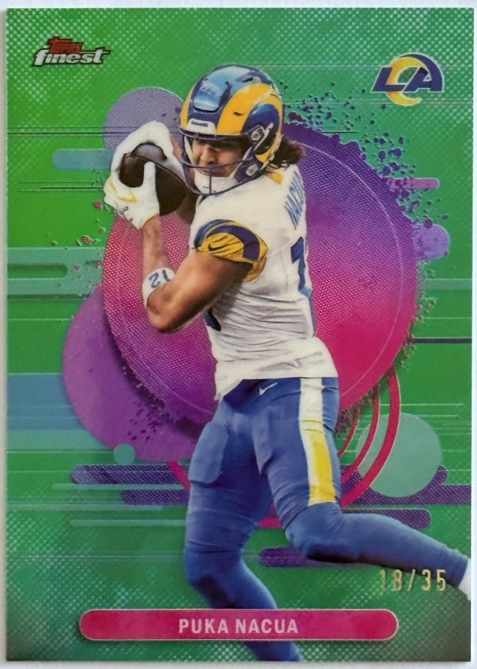 Puka Nacua [Green Refractor] #170