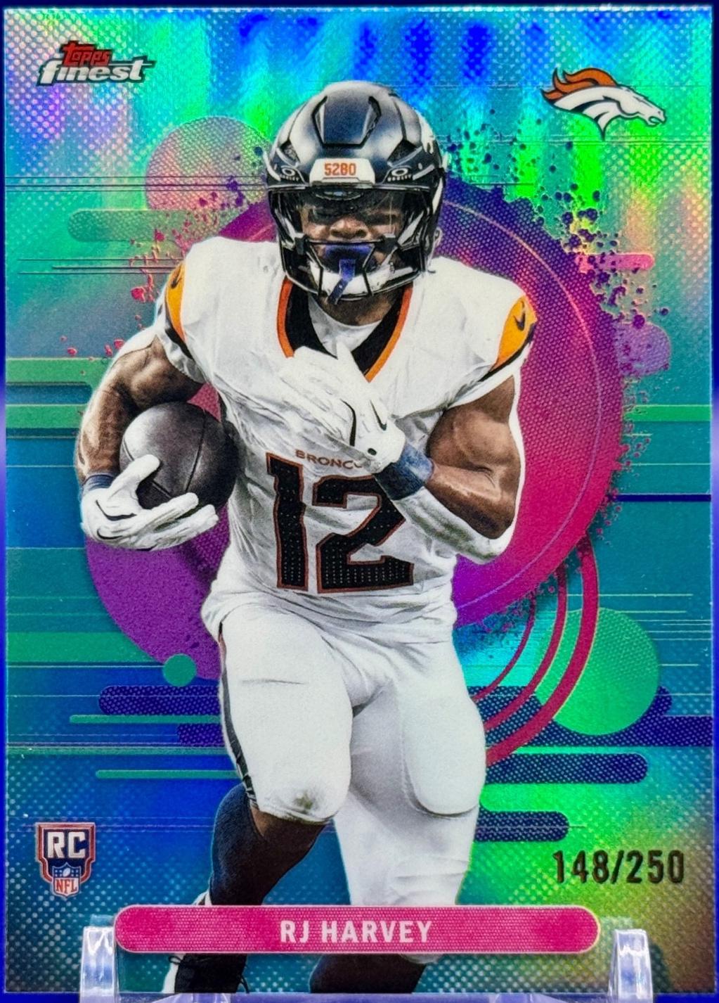 RJ Harvey [Sky Blue Refractor] #112