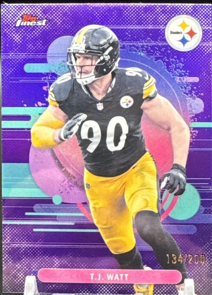 T.J. Watt [Purple Refractor] #189