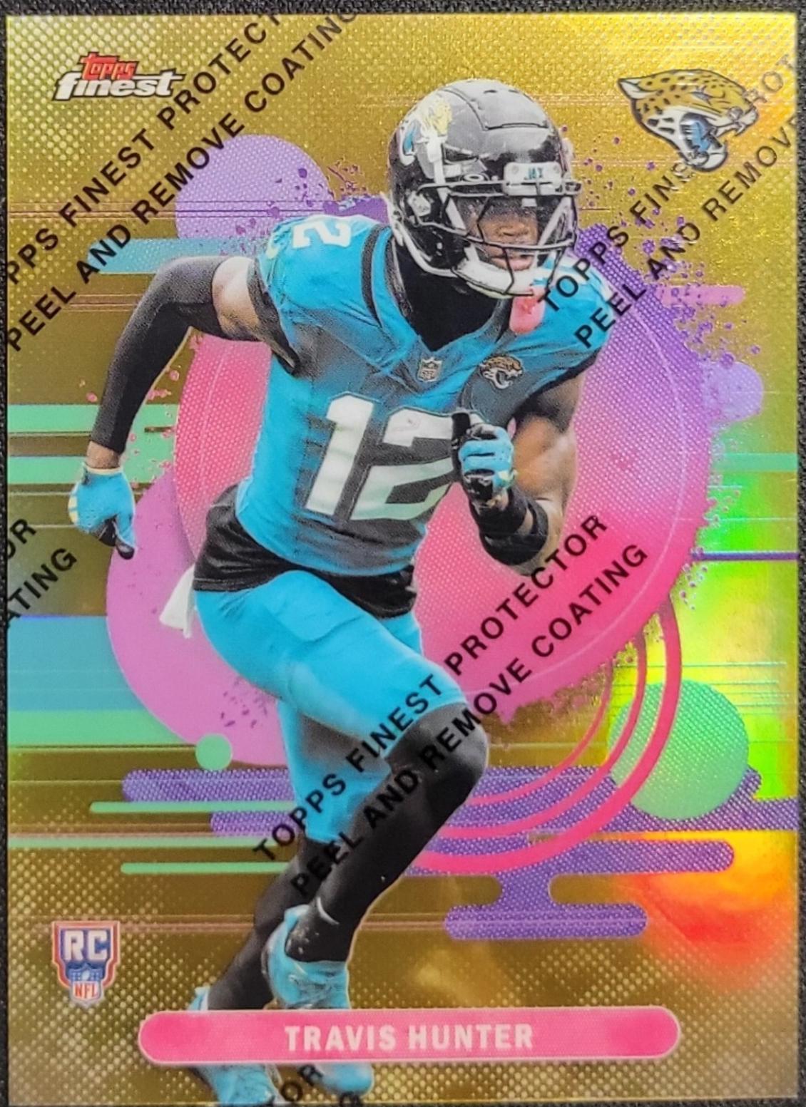 Travis Hunter [Gold Refractor] #114