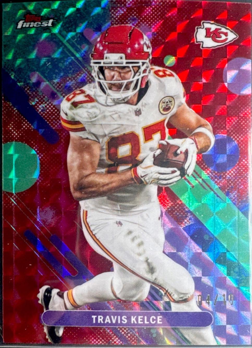 Travis Kelce [Red Geometric] #94