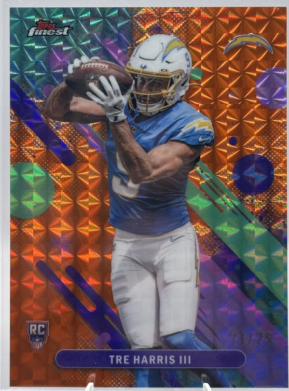 Tre Harris III [Orange Geomertric] #28