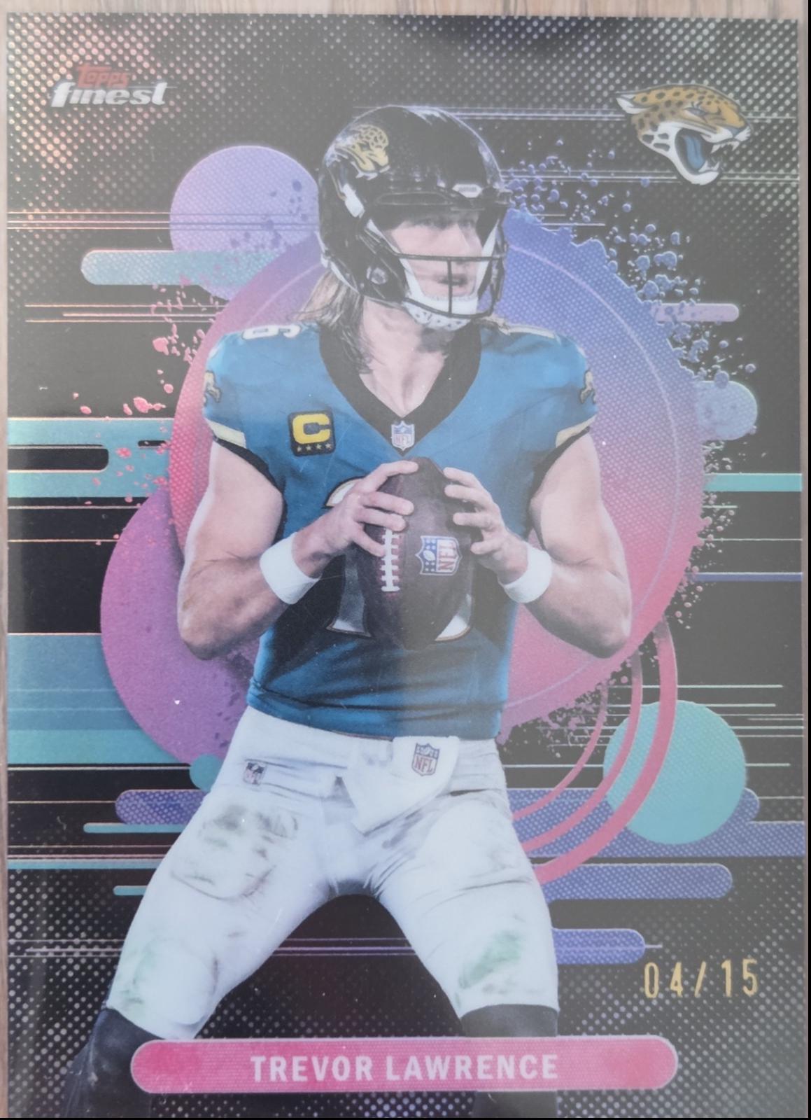 Trevor Lawrence [Black Refractor] #135