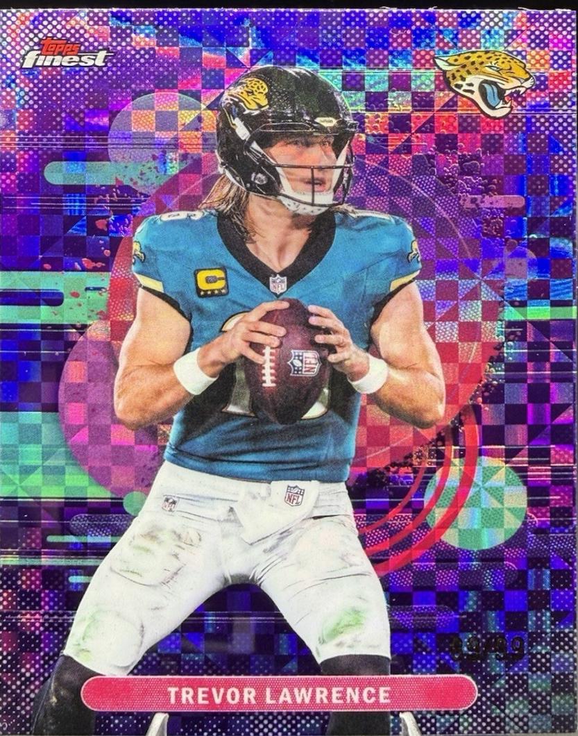 Trevor Lawrence [Purple X-Fractor] #135
