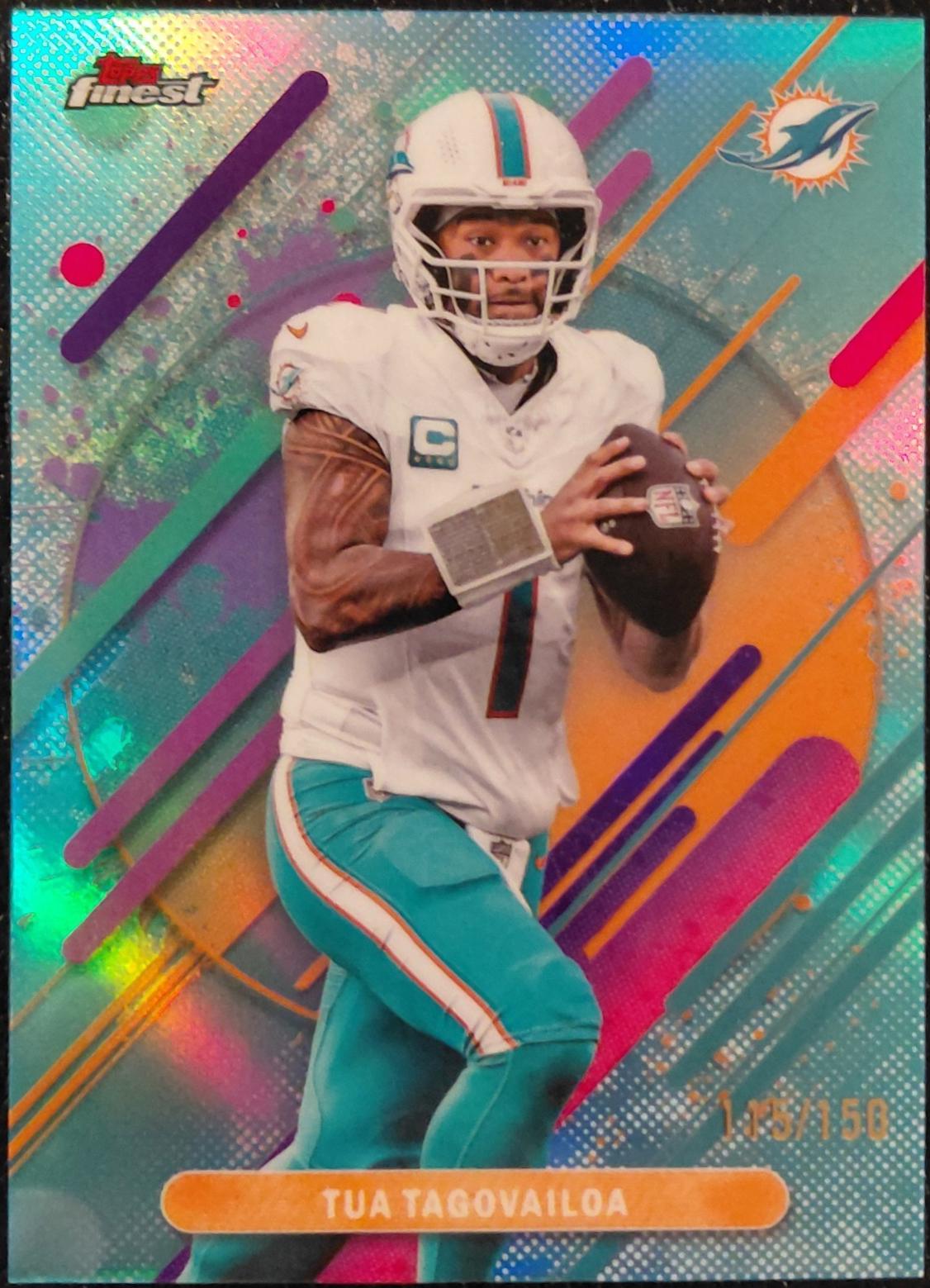 Tua Tagovailoa [Sky Blue Refractor] #241
