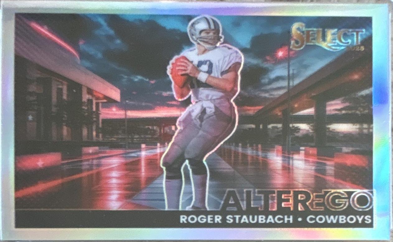 Roger Staubach [Black Prizm] #18