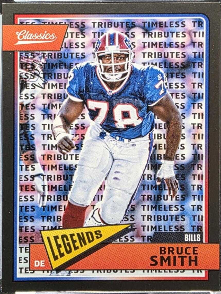 Bruce Smith [Timeless Tribute Black] #196