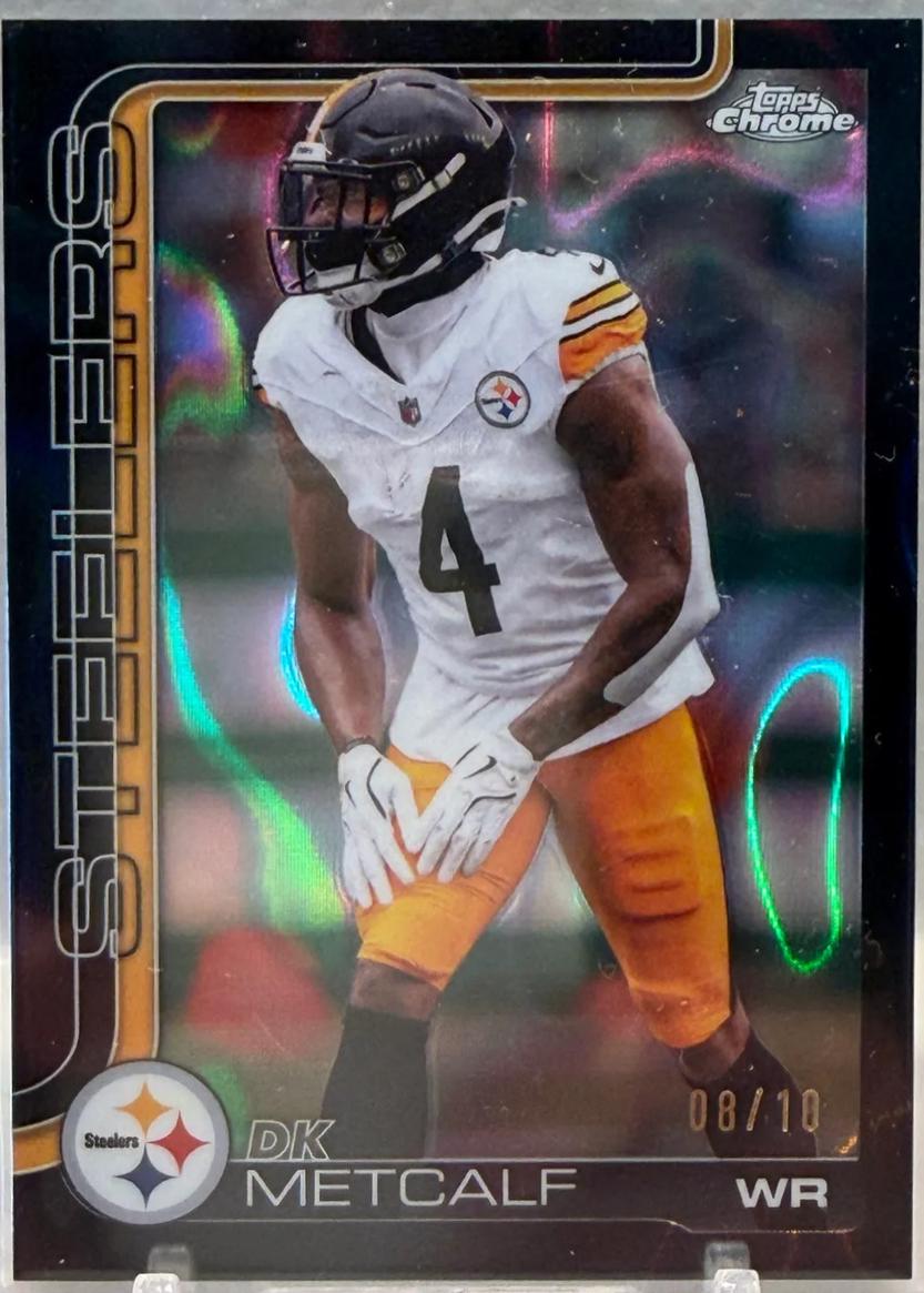 DK Metcalf [Black Refractor] #254