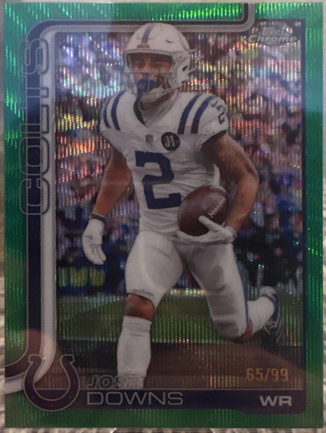Josh Downs [Green Wave Refractor] #127