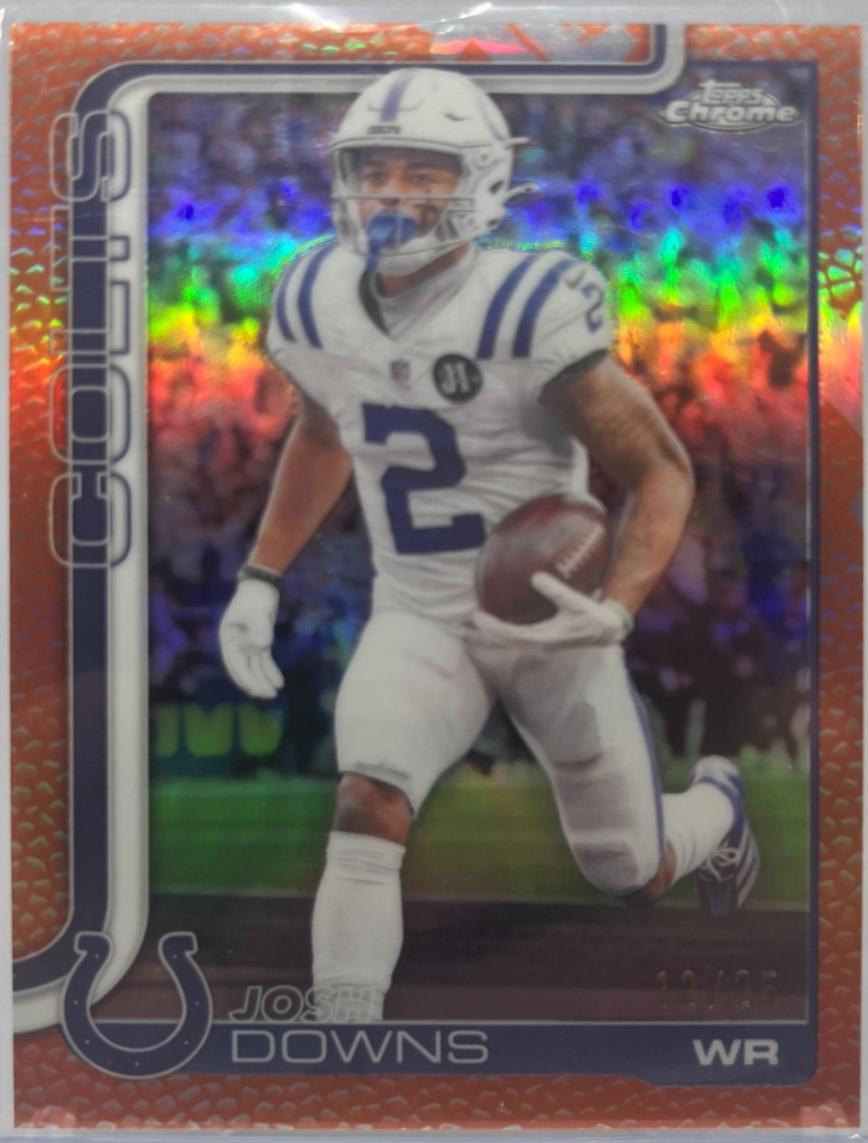 Josh Downs [Orange Refractor] #127