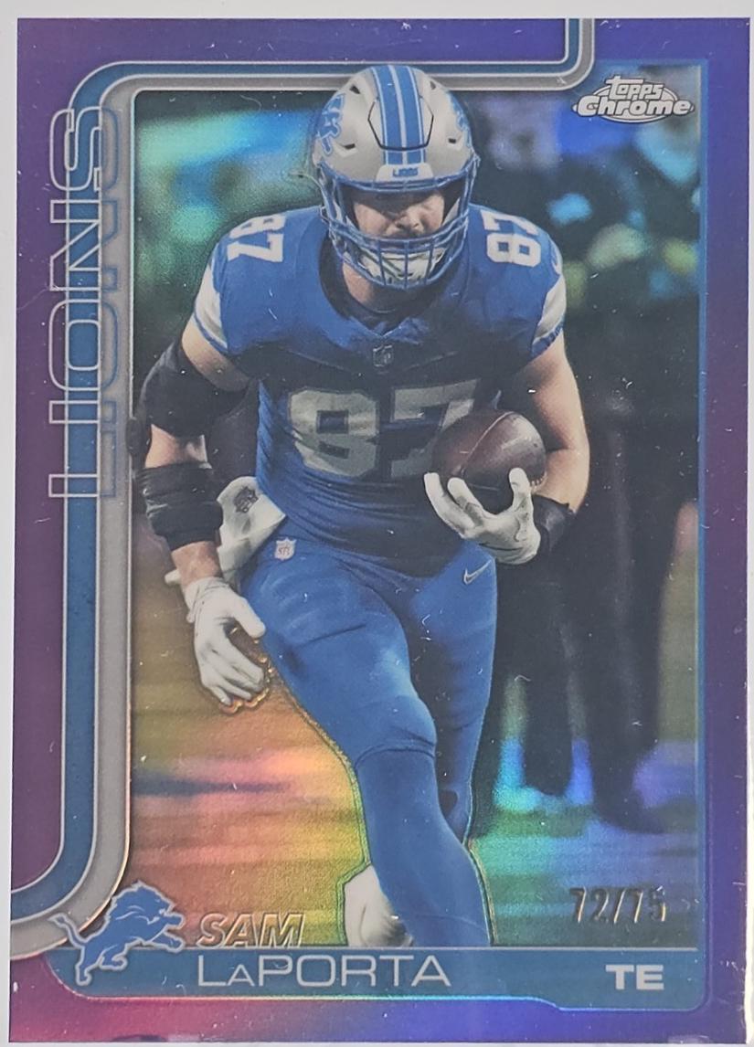 Sam LaPorta [Purple Refractor] #100