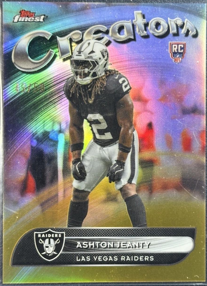 Ashton Jeanty [Gold Refractor] #CR-16
