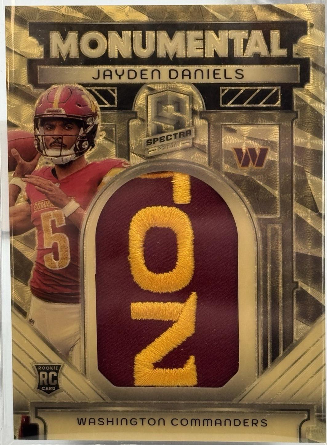Jayden Daniels [Gold] #MM-JDS