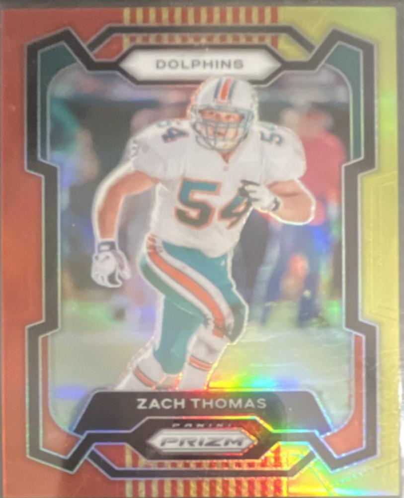 Zach Thomas [Red Yellow] #181