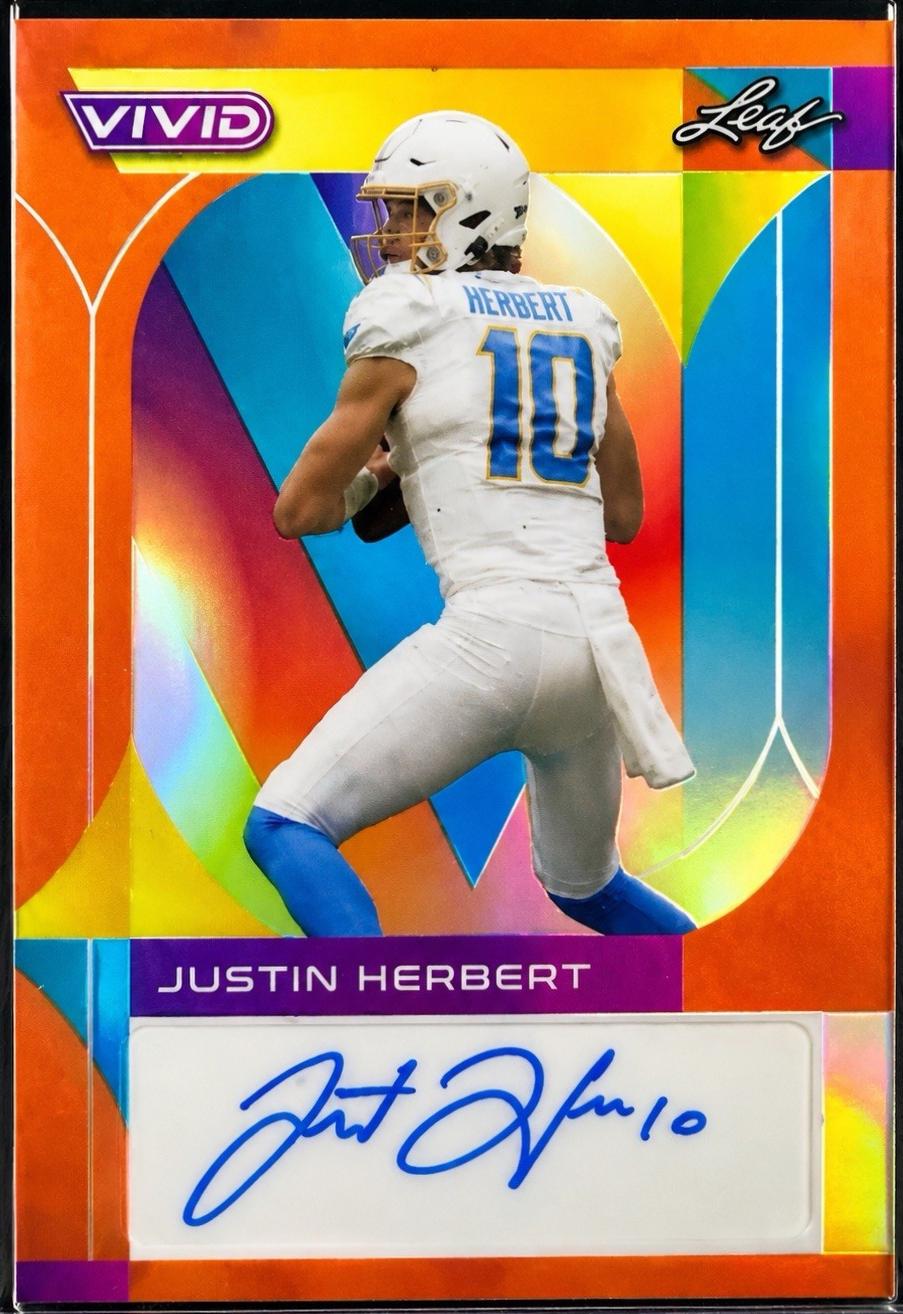 Justin Herbert [Prismatic Orange] #BA-JH4