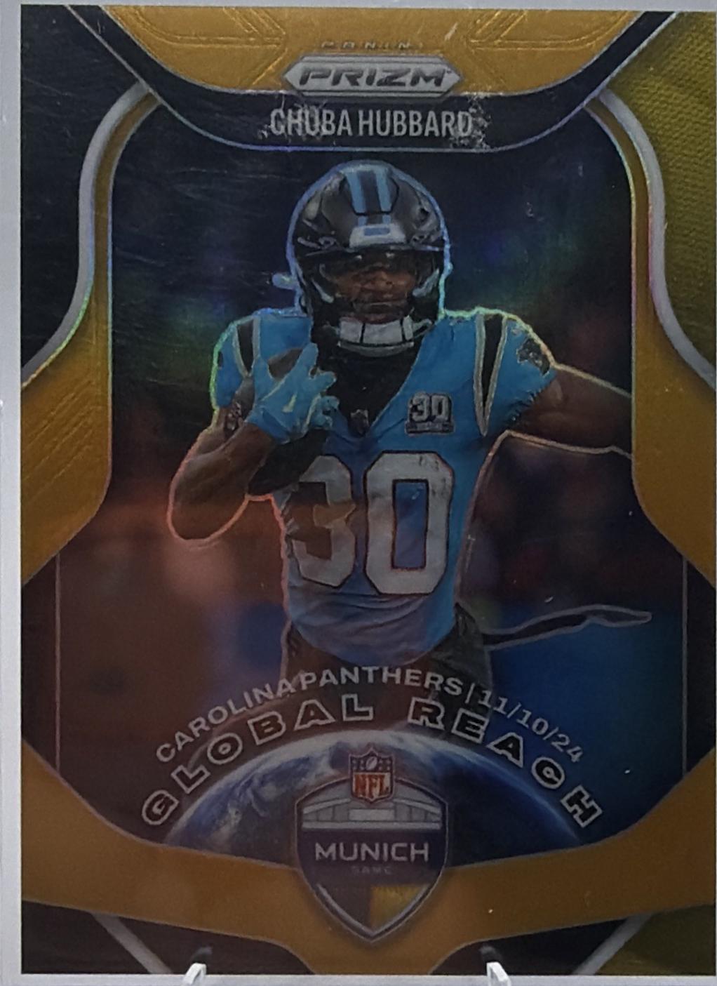 Chuba Hubbard [Gold] #9