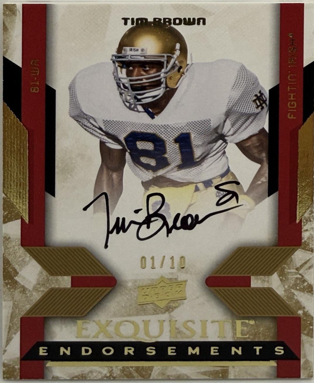 Tim Brown [Autograph Holosilver] #2