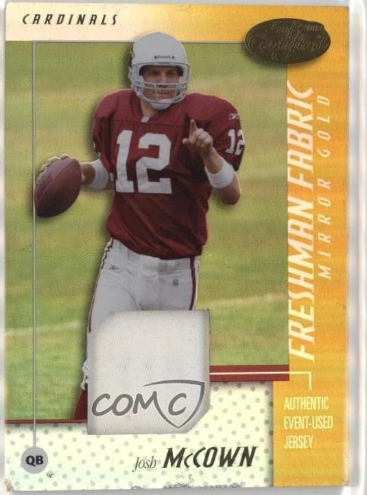 Josh McCown [Mirror Gold Jersey] #118