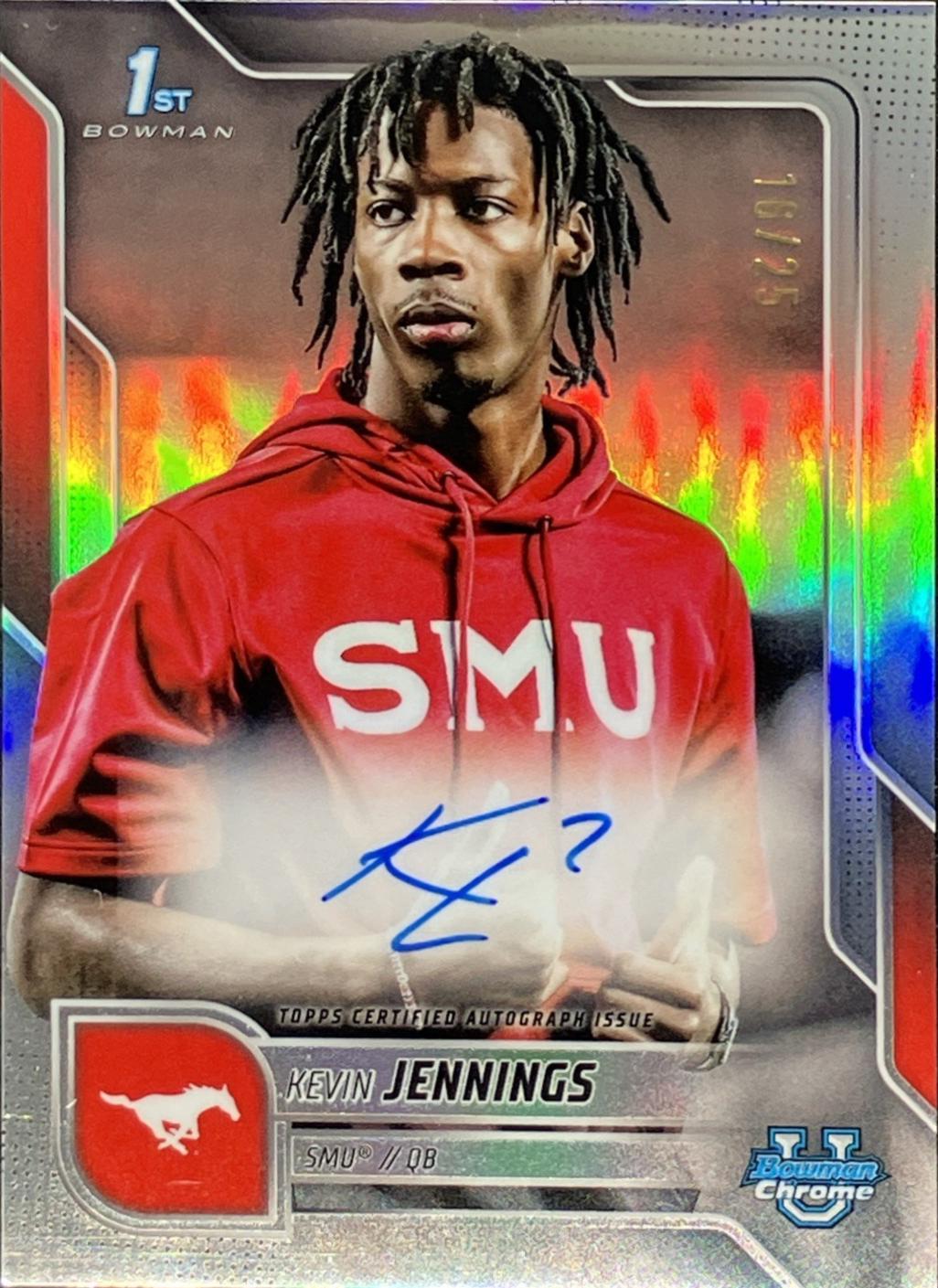 Kevin Jennings [Red Refractor] #SPA-KJ